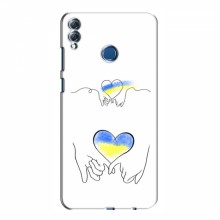 Чехлы Укр. Символика для Huawei Honor 8X Max (AlphaPrint) Мир Украине - купить на Floy.com.ua