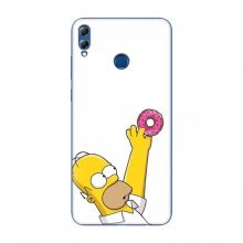 Чехол с Симпсонами для Huawei Honor 8X Max (VPrint) Гомер с пончиком - купить на Floy.com.ua