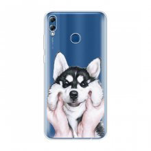 Чехлы с собаками для Huawei Honor 8X Max (VPrint) Довольный Хаски - купить на Floy.com.ua