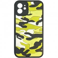 Чехол TPU+PC Army Collection для Apple iPhone 12 (6.1") Желтый - купить на Floy.com.ua