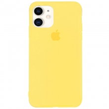 Чехол Silicone Case Full Protective (AA) для Apple iPhone 11 (6.1") Желтый - купить на Floy.com.ua