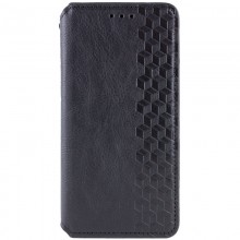 Кожаный чехол книжка GETMAN Cubic (PU) для Samsung Galaxy A24 4G Черный - купить на Floy.com.ua