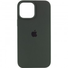 Чехол Silicone Case Full Protective (AA) для Apple iPhone 15 Pro Max (6.7") Зеленый - купить на Floy.com.ua