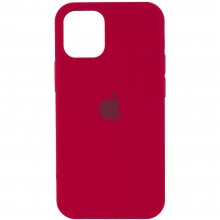 Чехол Silicone Case Full Protective (AA) для Apple iPhone 15 Pro Max (6.7") Красный - купить на Floy.com.ua