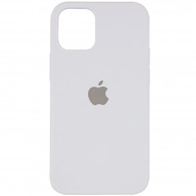 Чехол Silicone Case Full Protective (AA) для Apple iPhone 15 Pro Max (6.7") Белый - купить на Floy.com.ua