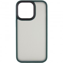 TPU+PC чехол Metal Buttons для Apple iPhone 15 Pro (6.1") Зеленый - купить на Floy.com.ua