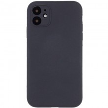 Чехол Silicone Case Full Camera Protective (AA) NO LOGO для Apple iPhone 12 (6.1") Серый - купить на Floy.com.ua