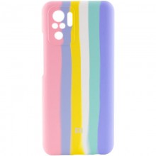 Уценка Чехол Silicone Cover Full Rainbow для Xiaomi Redmi Note 10 / Note 10s - купить на Floy.com.ua