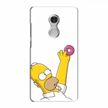 Чехол с Симпсонами для Xiaomi Redmi 5 (VPrint) Гомер с пончиком - купить на Floy.com.ua