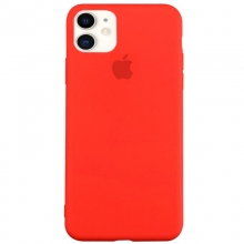 Чехол Silicone Case Full Protective (AA) для Apple iPhone 11 (6.1") Красный - купить на Floy.com.ua