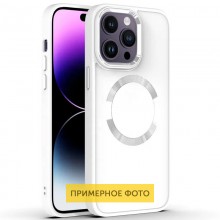 TPU чехол Bonbon Metal Style with MagSafe для Apple iPhone 11 (6.1") Белый - купить на Floy.com.ua