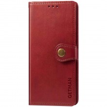 Кожаный чехол книжка GETMAN Gallant (PU) для Samsung Galaxy A24 4G Красный - купить на Floy.com.ua