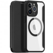 Чехол-книжка Dux Ducis Skin X Pro with MagSafe для Apple iPhone 15 Pro Max (6.7") Black - купить на Floy.com.ua