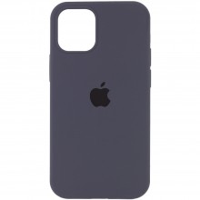 Чехол Silicone Case Full Protective (AA) для Apple iPhone 15 Pro Max (6.7") Серый - купить на Floy.com.ua