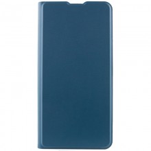Кожаный чехол книжка GETMAN Elegant (PU) для Samsung Galaxy A24 4G Синий - купить на Floy.com.ua