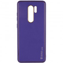 Кожаный чехол Xshield для Xiaomi Redmi Note 8 Pro Фиолетовый - купить на Floy.com.ua